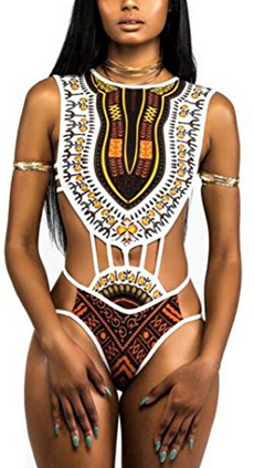 Nala Print Women's Bikini One-Piece