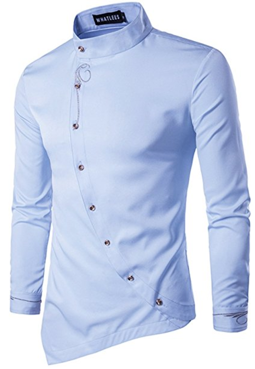 Toure African Long Sleeve Design Button up Shirt