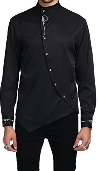 Toure African Long Sleeve Design Button up Shirt