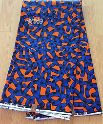 Zane African Wax Print Fabric (4 Styles)
